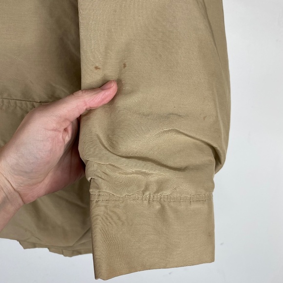 Vintage Woolrich Woman Chore Coat S Wool Lined Plaid Barn Utility Fisherman - Picture 11 of 16